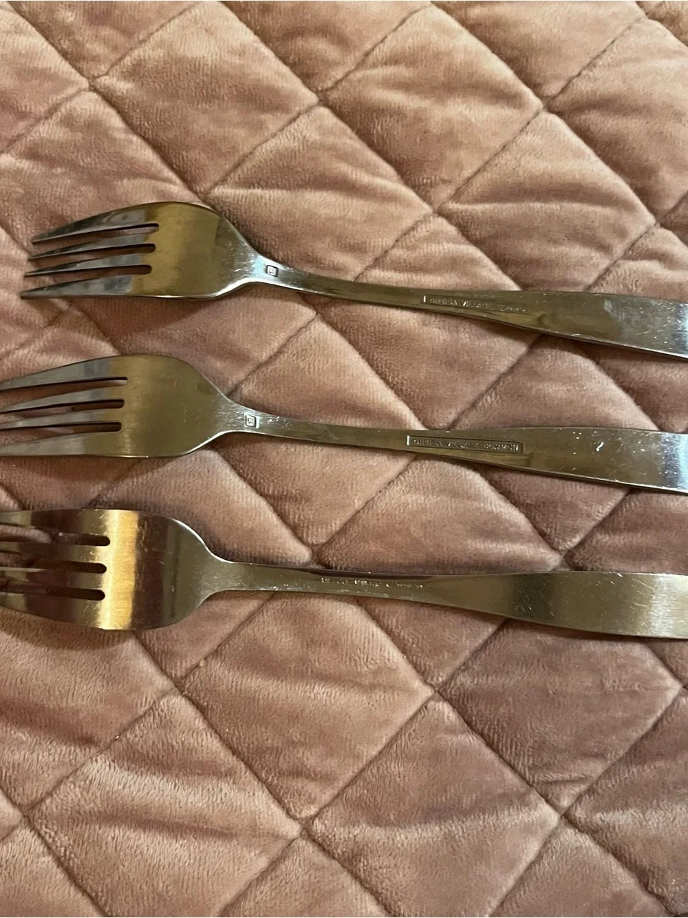 Oneida Stainless steel northland Dinner Forks lot of 3